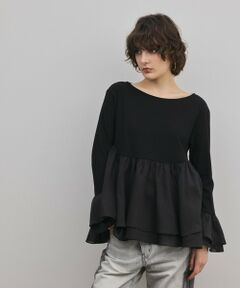 GRACE CONTINENTAL / グレースコンチネンタル カットソー | フレアカットトップ