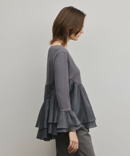 GRACE CONTINENTAL / グレースコンチネンタル カットソー | フレアカットトップ | 詳細10