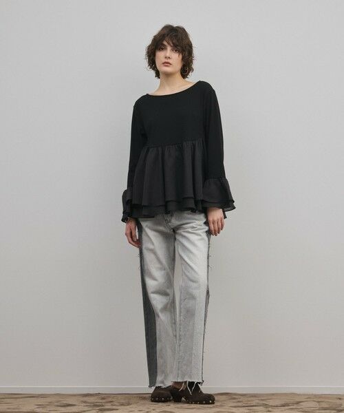 GRACE CONTINENTAL / グレースコンチネンタル カットソー | フレアカットトップ | 詳細16
