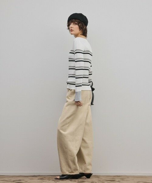 GRACE CONTINENTAL / グレースコンチネンタル ニット・セーター | ラメボーダーニットトップ | 詳細2
