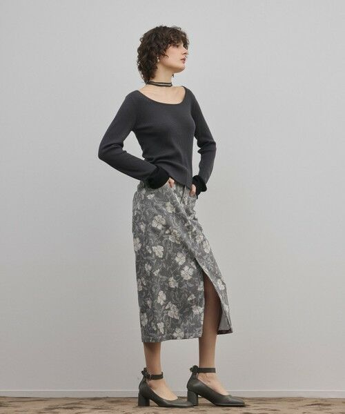 GRACE CONTINENTAL / グレースコンチネンタル ニット・セーター | バイカラーリブニットトップ | 詳細19