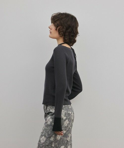 GRACE CONTINENTAL / グレースコンチネンタル ニット・セーター | バイカラーリブニットトップ | 詳細20