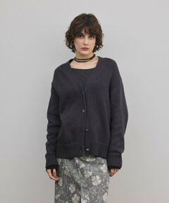 GRACE CONTINENTAL / グレースコンチネンタル カーディガン・ボレロ | リリヤーンニットカーディガン