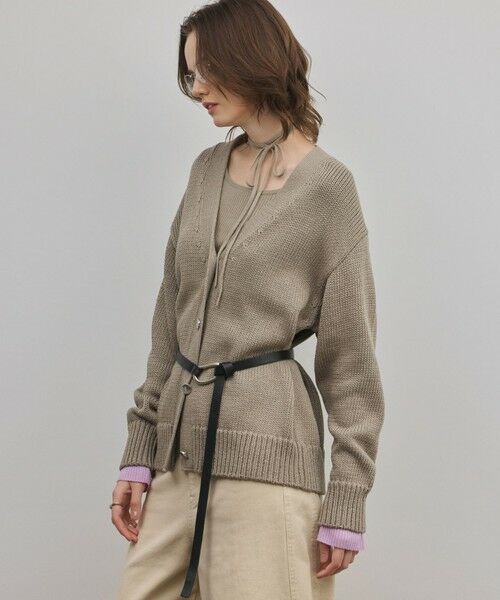 GRACE CONTINENTAL / グレースコンチネンタル カーディガン・ボレロ | リリヤーンニットカーディガン | 詳細13