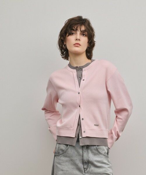GRACE CONTINENTAL / グレースコンチネンタル カーディガン・ボレロ | レイヤード風ニットカーディガン | 詳細2