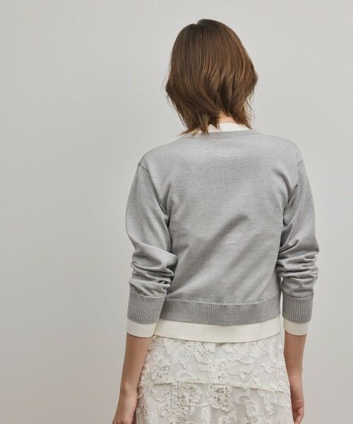 GRACE CONTINENTAL / グレースコンチネンタル カーディガン・ボレロ | レイヤード風ニットカーディガン | 詳細7