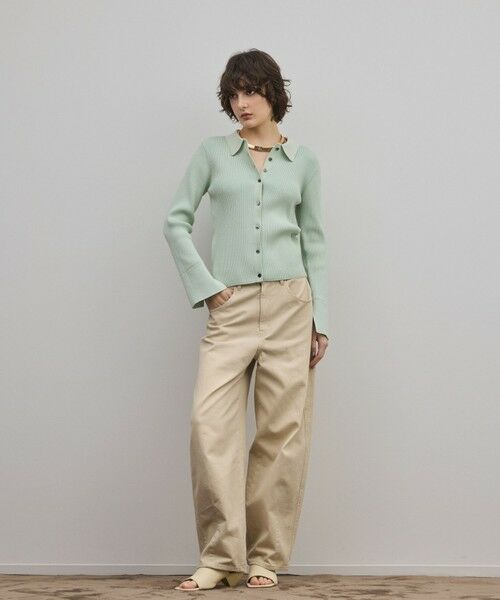 GRACE CONTINENTAL / グレースコンチネンタル ニット・セーター | リブシャツニットトップ | 詳細1