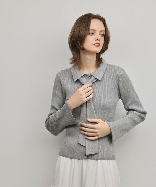 GRACE CONTINENTAL / グレースコンチネンタル ニット・セーター | リブシャツニットトップ | 詳細10