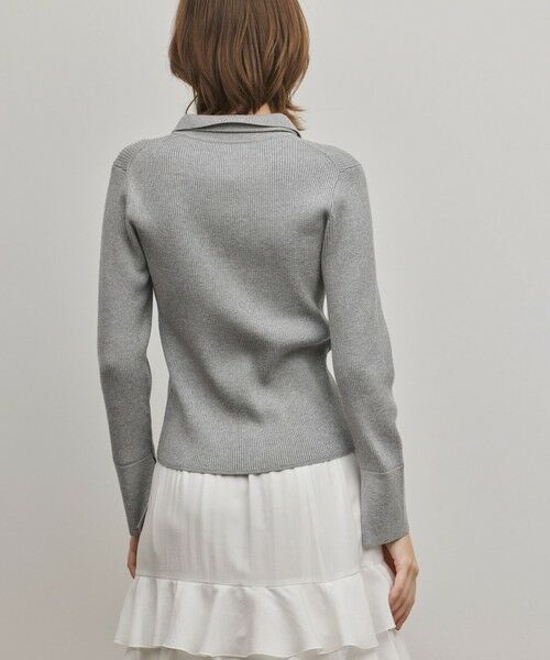 GRACE CONTINENTAL / グレースコンチネンタル ニット・セーター | リブシャツニットトップ | 詳細12