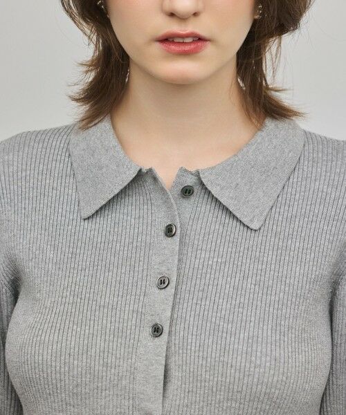 GRACE CONTINENTAL / グレースコンチネンタル ニット・セーター | リブシャツニットトップ | 詳細13