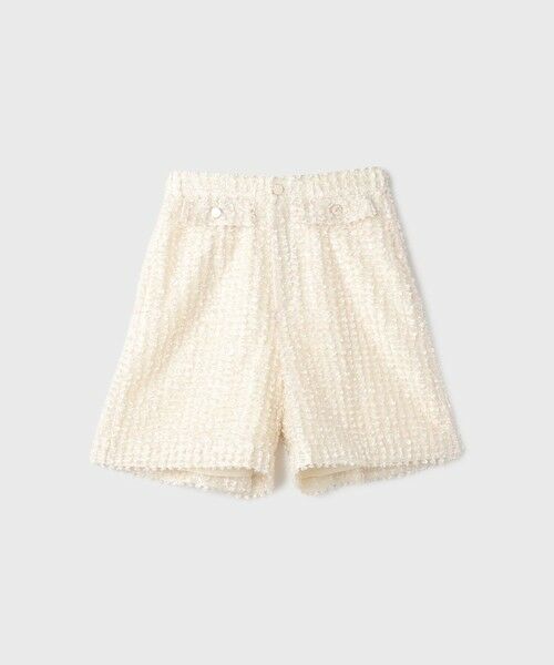 GRACE CONTINENTAL / グレースコンチネンタル その他パンツ | カットジャガードハーフパンツ | 詳細7