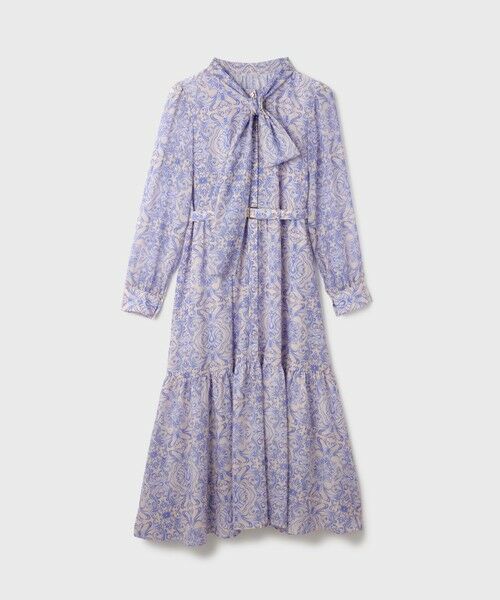 GRACE CONTINENTAL / グレースコンチネンタル ロング・マキシ丈ワンピース | ダマスク柄風プリントワンピース | 詳細13