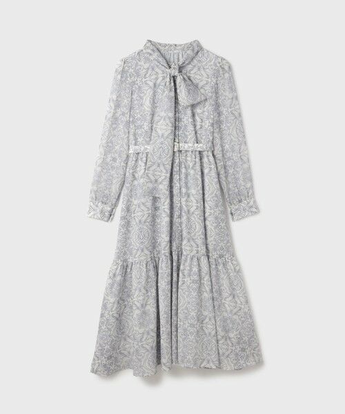 GRACE CONTINENTAL / グレースコンチネンタル ロング・マキシ丈ワンピース | ダマスク柄風プリントワンピース | 詳細20