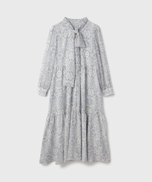 GRACE CONTINENTAL / グレースコンチネンタル ロング・マキシ丈ワンピース | ダマスク柄風プリントワンピース | 詳細23