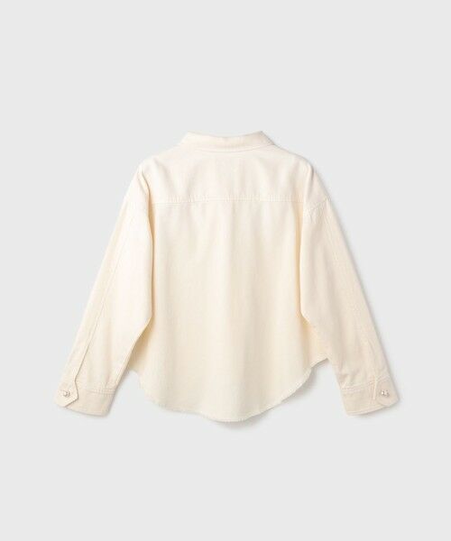 GRACE CONTINENTAL / グレースコンチネンタル シャツ・ブラウス | パール釦ピグメントシャツ | 詳細10