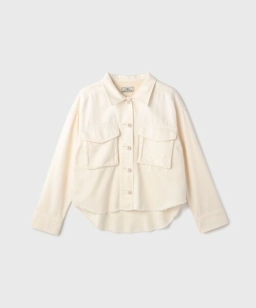 GRACE CONTINENTAL / グレースコンチネンタル シャツ・ブラウス | パール釦ピグメントシャツ | 詳細9