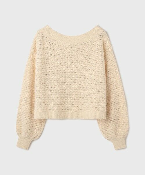 GRACE CONTINENTAL / グレースコンチネンタル ニット・セーター | メッシュオーバーニットトップ | 詳細11