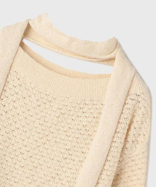 GRACE CONTINENTAL / グレースコンチネンタル ニット・セーター | メッシュオーバーニットトップ | 詳細12