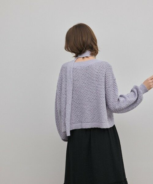 GRACE CONTINENTAL / グレースコンチネンタル ニット・セーター | メッシュオーバーニットトップ | 詳細16