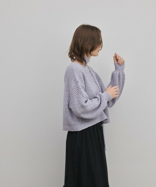 GRACE CONTINENTAL / グレースコンチネンタル ニット・セーター | メッシュオーバーニットトップ | 詳細17
