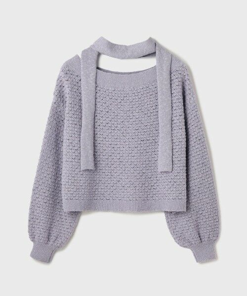 GRACE CONTINENTAL / グレースコンチネンタル ニット・セーター | メッシュオーバーニットトップ | 詳細19