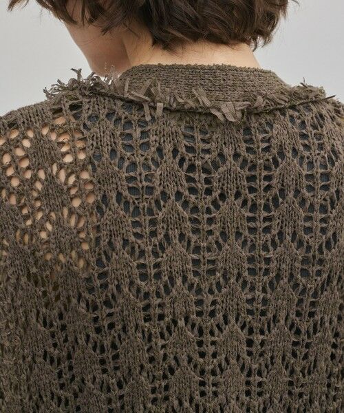 GRACE CONTINENTAL / グレースコンチネンタル カーディガン・ボレロ | zipミドルニットカーディガン | 詳細19