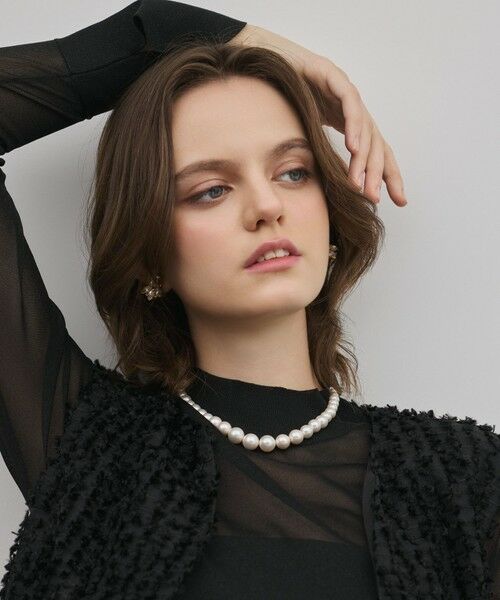 GRACE CONTINENTAL / グレースコンチネンタル ベスト | カットジャガードペプラムジレ | 詳細22