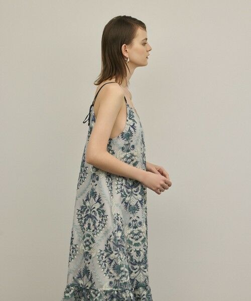 GRACE CONTINENTAL / グレースコンチネンタル ロング・マキシ丈ワンピース | オーナメントembワンピース | 詳細20