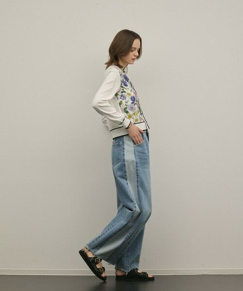 GRACE CONTINENTAL / グレースコンチネンタル カーディガン・ボレロ | フラワープリントニットカーディガン | 詳細8