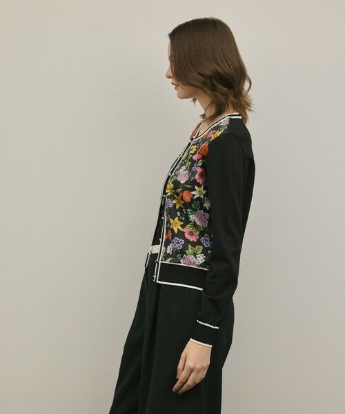 GRACE CONTINENTAL / グレースコンチネンタル カーディガン・ボレロ | フラワープリントニットカーディガン | 詳細16