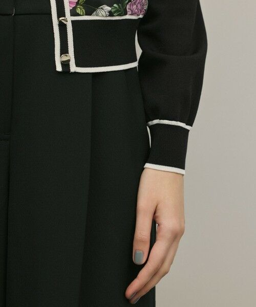 GRACE CONTINENTAL / グレースコンチネンタル カーディガン・ボレロ | フラワープリントニットカーディガン | 詳細17