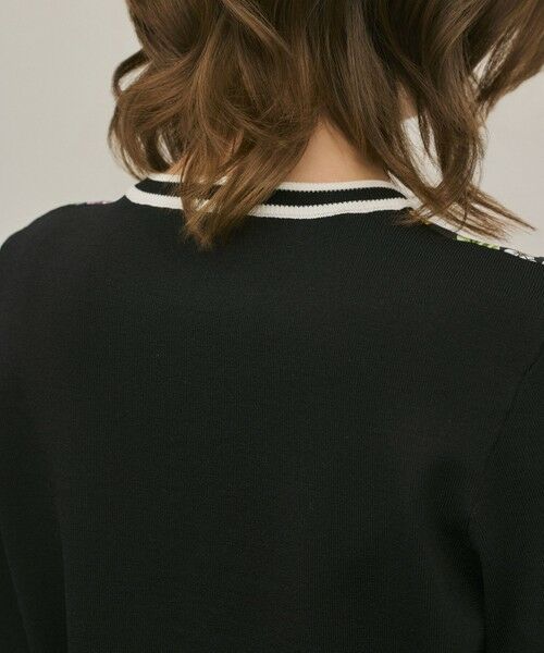 GRACE CONTINENTAL / グレースコンチネンタル カーディガン・ボレロ | フラワープリントニットカーディガン | 詳細20