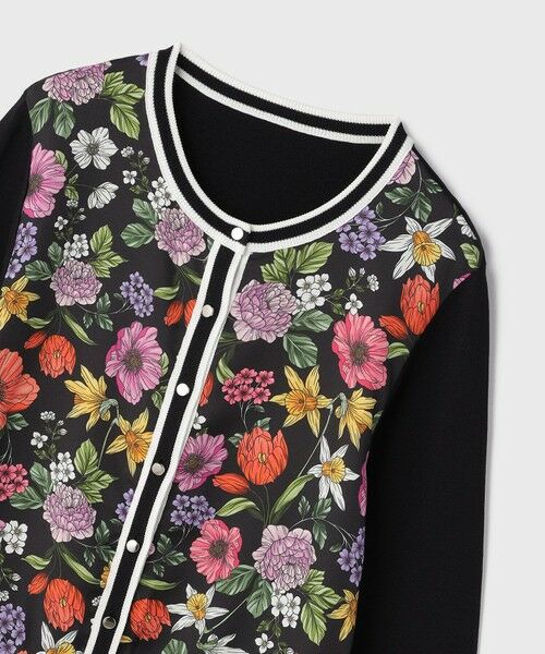 GRACE CONTINENTAL / グレースコンチネンタル カーディガン・ボレロ | フラワープリントニットカーディガン | 詳細23