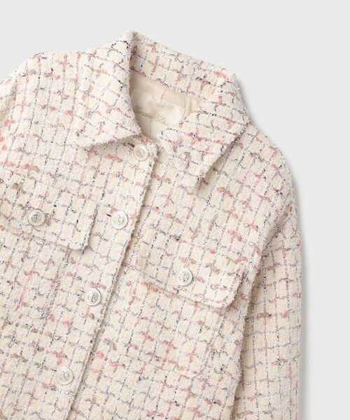 GRACE CONTINENTAL / グレースコンチネンタル ノーカラージャケット | ツイードクロップドジャケット | 詳細8
