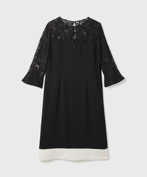 GRACE CONTINENTAL / グレースコンチネンタル ドレス | レースコンビバイカラーワンピース | 詳細7