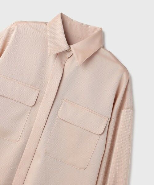 GRACE CONTINENTAL / グレースコンチネンタル シャツ・ブラウス | トリアセカルゼシャツ | 詳細10