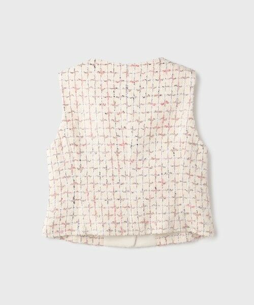 GRACE CONTINENTAL / グレースコンチネンタル ベスト | ツイードチェックジレ | 詳細6