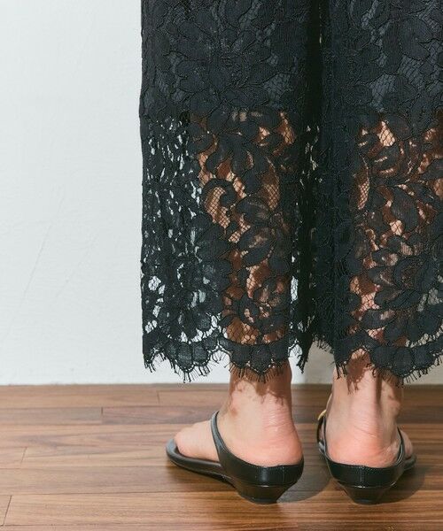 GRACE CONTINENTAL / グレースコンチネンタル その他パンツ | レースイージーパンツ | 詳細10