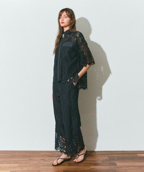 GRACE CONTINENTAL / グレースコンチネンタル その他パンツ | レースイージーパンツ | 詳細5