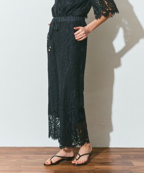 GRACE CONTINENTAL / グレースコンチネンタル その他パンツ | レースイージーパンツ | 詳細7