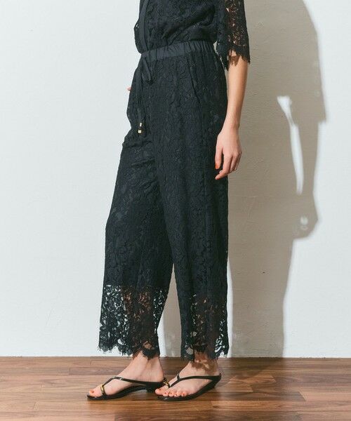 GRACE CONTINENTAL / グレースコンチネンタル その他パンツ | レースイージーパンツ | 詳細8