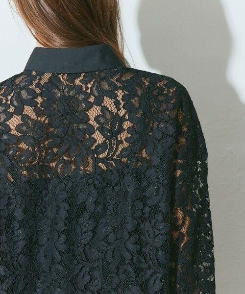 GRACE CONTINENTAL / グレースコンチネンタル シャツ・ブラウス | レースコンビシャツ | 詳細11