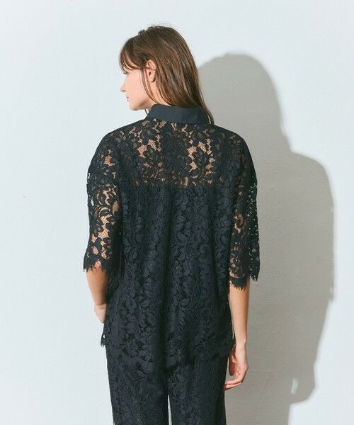 GRACE CONTINENTAL / グレースコンチネンタル シャツ・ブラウス | レースコンビシャツ | 詳細13