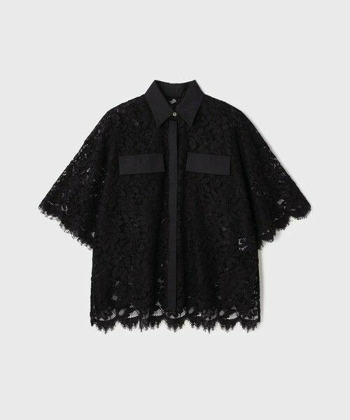 GRACE CONTINENTAL / グレースコンチネンタル シャツ・ブラウス | レースコンビシャツ | 詳細16