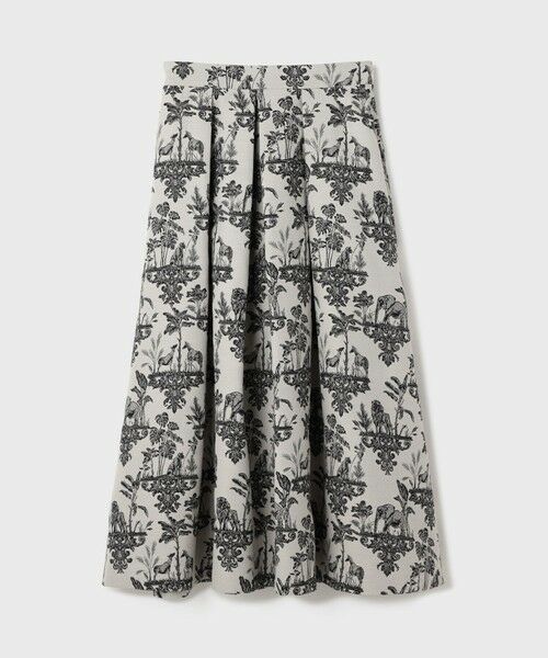 GRACE CONTINENTAL / グレースコンチネンタル ロング・マキシ丈スカート | アニマルジャガードスカート | 詳細8