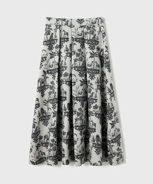 GRACE CONTINENTAL / グレースコンチネンタル ロング・マキシ丈スカート | アニマルジャガードスカート | 詳細9