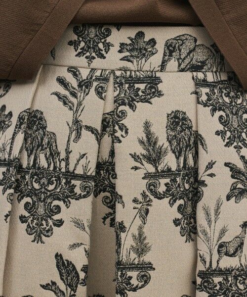 GRACE CONTINENTAL / グレースコンチネンタル ロング・マキシ丈スカート | アニマルジャガードスカート | 詳細19