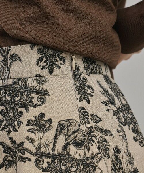 GRACE CONTINENTAL / グレースコンチネンタル ロング・マキシ丈スカート | アニマルジャガードスカート | 詳細20