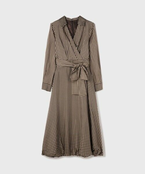 GRACE CONTINENTAL / グレースコンチネンタル ロング・マキシ丈ワンピース | カシュクールバルーンワンピース | 詳細13