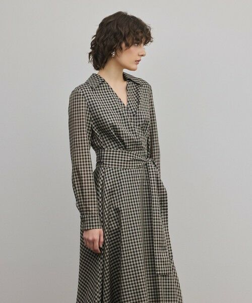 GRACE CONTINENTAL / グレースコンチネンタル ロング・マキシ丈ワンピース | カシュクールバルーンワンピース | 詳細20